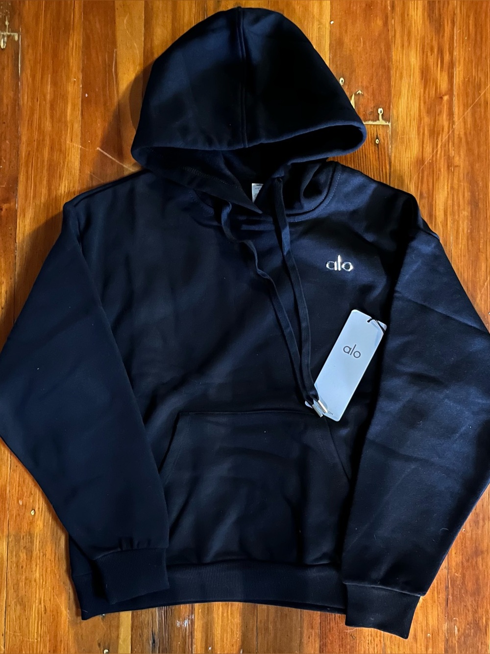 Alo Yoga Hoodie Black Small